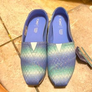 Toms Glitter Scale Mermaid Shoes